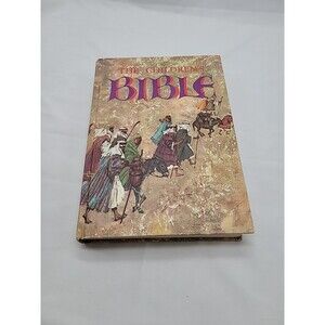 Vintage The Children's Bible Golden Press 1965 Hardcover Old & New Testament